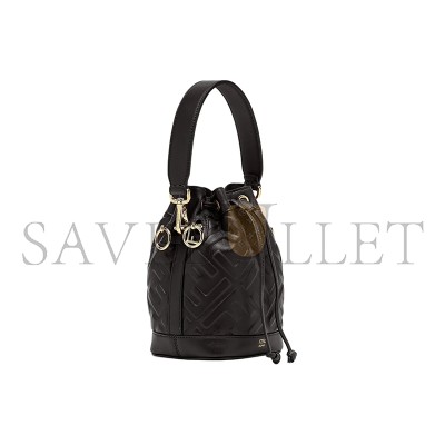 FENDI MON TRESOR LEATHER BLACK 8BS093ANWTF0KUR (18*14*12cm)